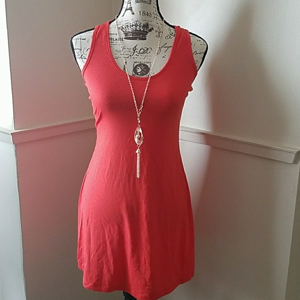 Orange Summer Dress